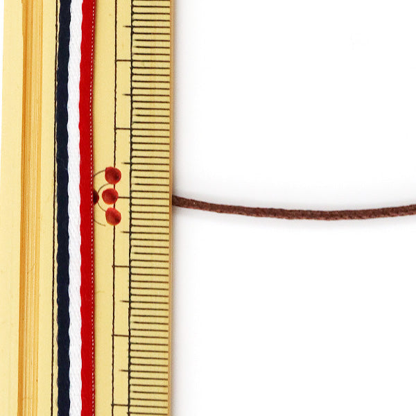 Плетеный шнур «Код романа 1,5 мм Марон» Marchenart Fairy Art