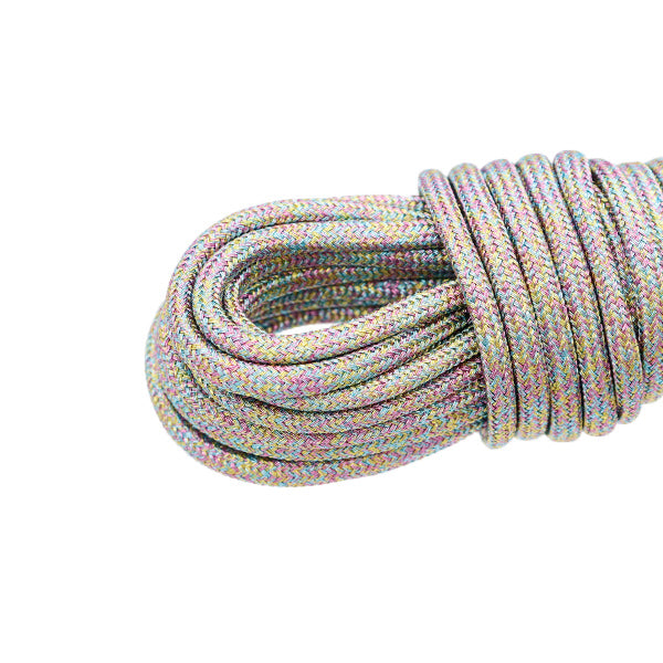 手芸ひも 『アウトドアコード メタリック 1793番色 マルチシルバー』 MARCHENART メルヘンアート