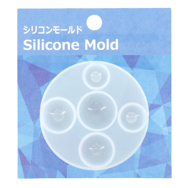 Resin mold ``Silicon mold half circle MO-43"