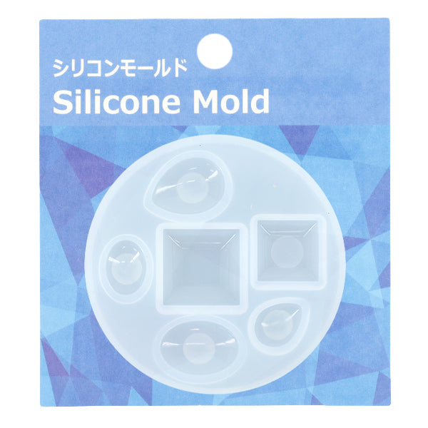 Resin mold "Silicon mold cabochon MO-44""