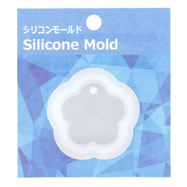 Resin mold "Silicone mold tag series flower MO-21""