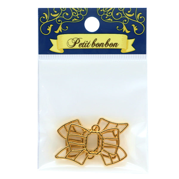 Resin parts "Resin frame Ribbon A Gold MU-01-24-2C"