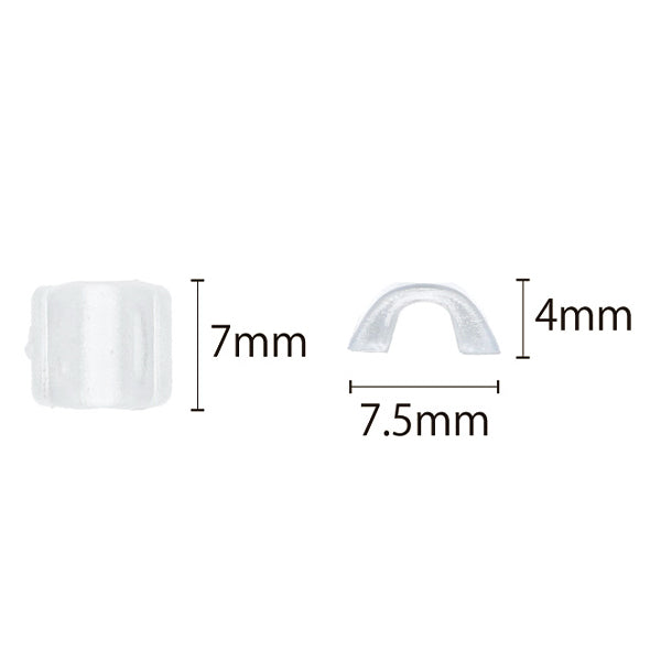 树脂零件 "Resin Lab头发鬆緊繩10个零件RLP-03" KIYOHARA