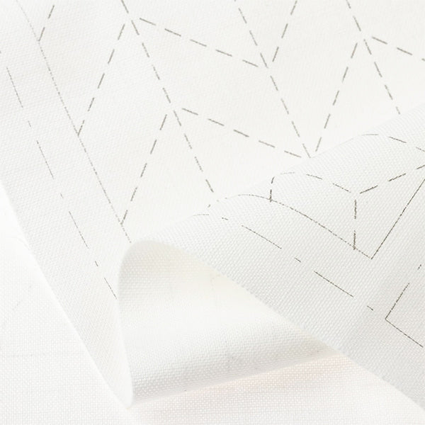 Embroidery kit "Sashiko White cross that allows you to make 4 coasters 98911" LECIEN Lecien cosmo