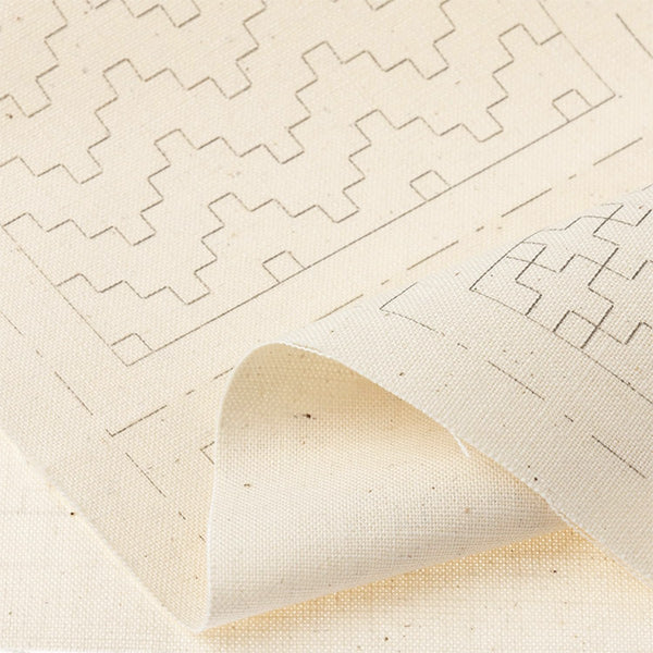 Kit de broderie "Cross Ivory qui peut faire 4 sous-verres à première vue" 98914" Lecien Lecien cosmo