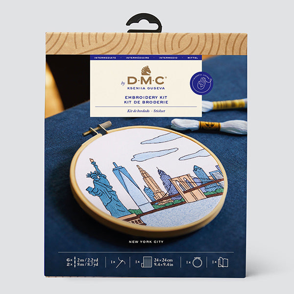 Kit di ricamo "Collezione designer New York City TB231" DMC Diementsea