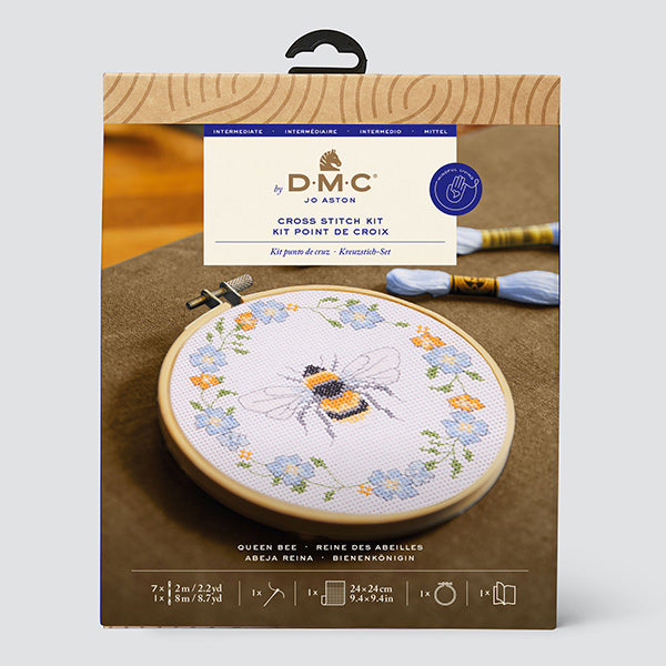 Embroidery kit "Designer Collection Queen Bee BK410" DMC Diementsea