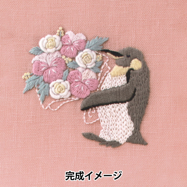 刺しゅうキット 『Chicchi 動物と季節の植物が彩る12ヶ月刺繍キット