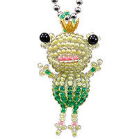 خرزعدة ''''خرز طقم التميمة مروحة الجزء 4 الأمير (الضفدع) رقم 32 "ميوكي ميوكي