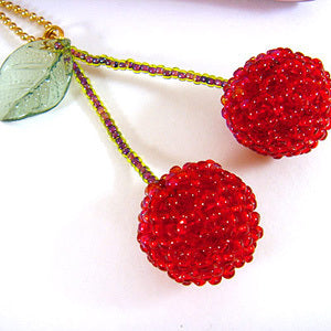 ビーズキット 『フルーツチャーム さくらんぼ No.27』 MIYUKI ミユキ