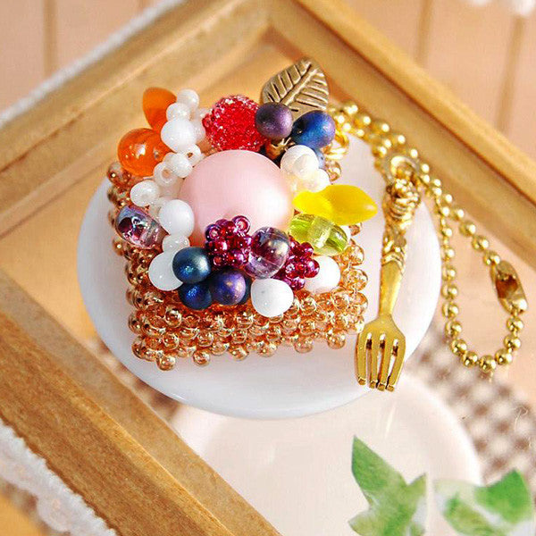 BeadsKit "Sweets Charm 3 (Sweets Charm 3) Waffle No.54" MIYUKI Miyuki