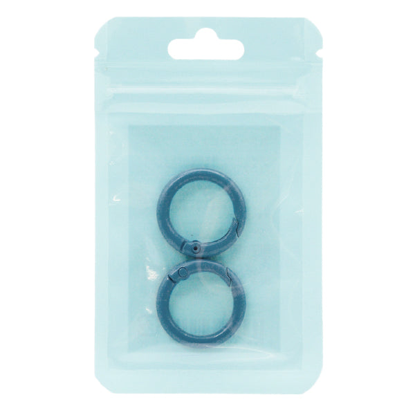 Handicraft hardware "Color Carabiner Small 2 pieces Blue OSH-11" KIYOHARA