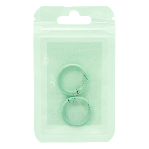 Handicraft hardware "Color Carabiner Small 2 pieces Green OSH-11" KIYOHARA