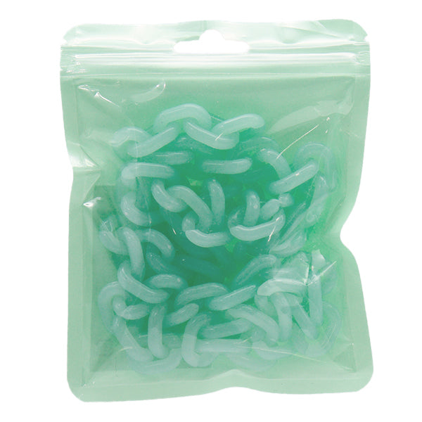 Handicraft Hardware "طول سلسلة الألوان 65 سم أخضر OSH-09" KIYOHARA