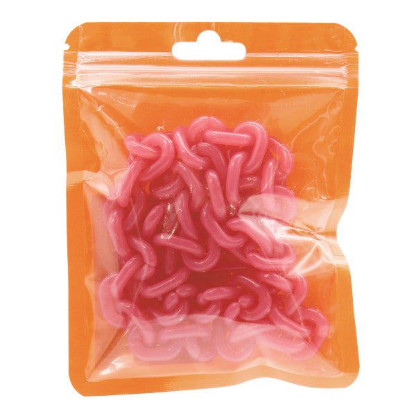 수예금속 피팅 "컬러 체인 길이 65cm 빨간색 OSH-09" KIYOHARA