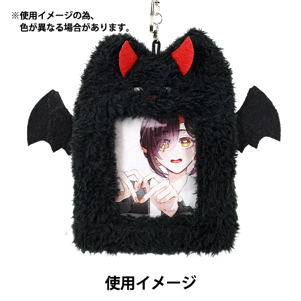 生活雑貨 『もこもこトレカケース ねこ悪魔 YTC2501-08』