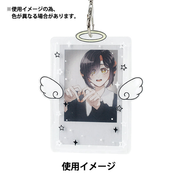 Household goods "Acrylic Trading Card Case Angel White YTC2503-17”