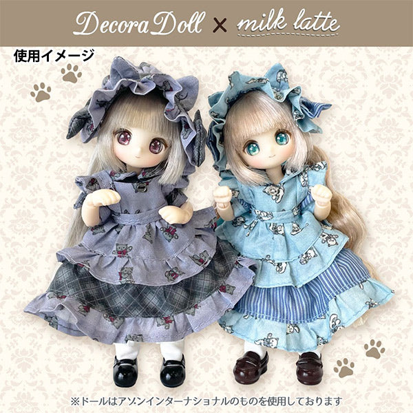 Tela "El poco del pequeño mundoTela Césped cortada Tela Aprox. 34 x 50 cm de tulip de leche ttl-14"