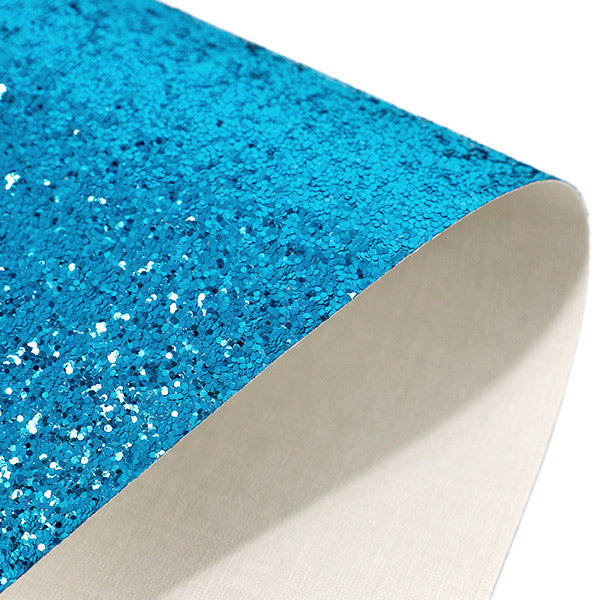 生地 『グリッターシート カットクロス A4×3枚入り ブルー GLI-07』