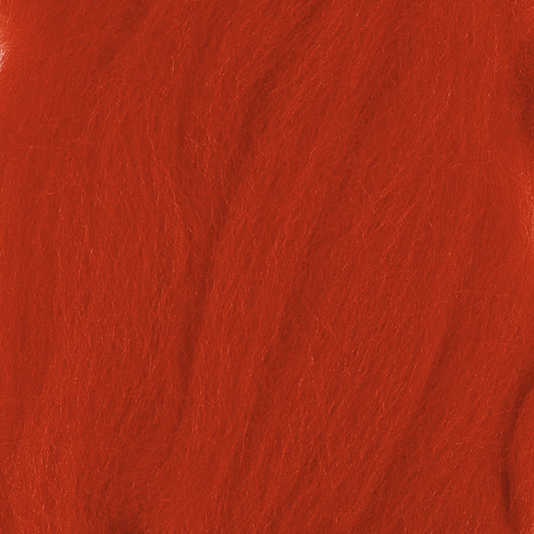 Needle felting "Felt made, about 15g, red, color 11"