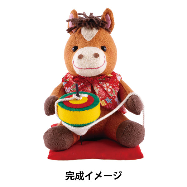 手芸キット 『2026年 干支キット コマとお馬さん PA-821』 Olympus