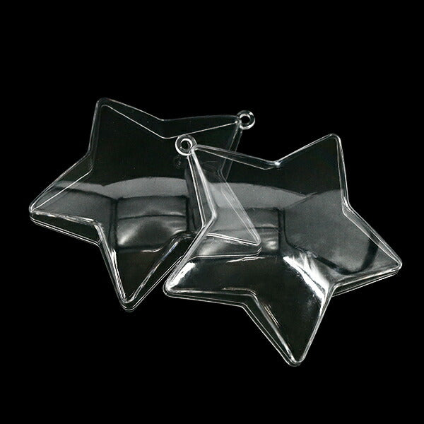 Crafting Material "Estrella de cápsula transparente de 12 cm CC-S12"