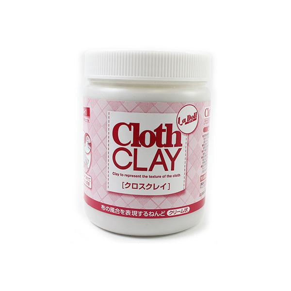 液状石粉粘土 『La Doll Cloth CLAY (ラ ドールクロスクレイ) 600g