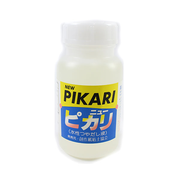 Peinture pour l'argile "L'eau liquide à base d'eau new pikari (nouveau pikari) 200 ml" Centre d'enseignement japonais