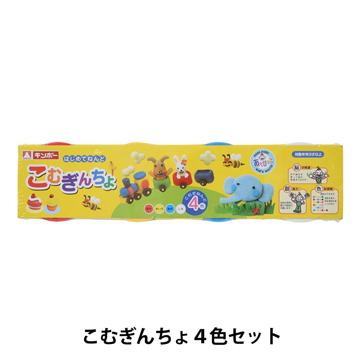 Пшеничная глина "Komugincho Komuginzendo 4 Color Set 462002"