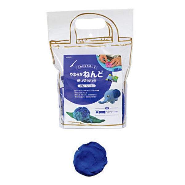 輕巧的粘土“軟綠色使用包裝藍色402003” PADICO PAJIKO