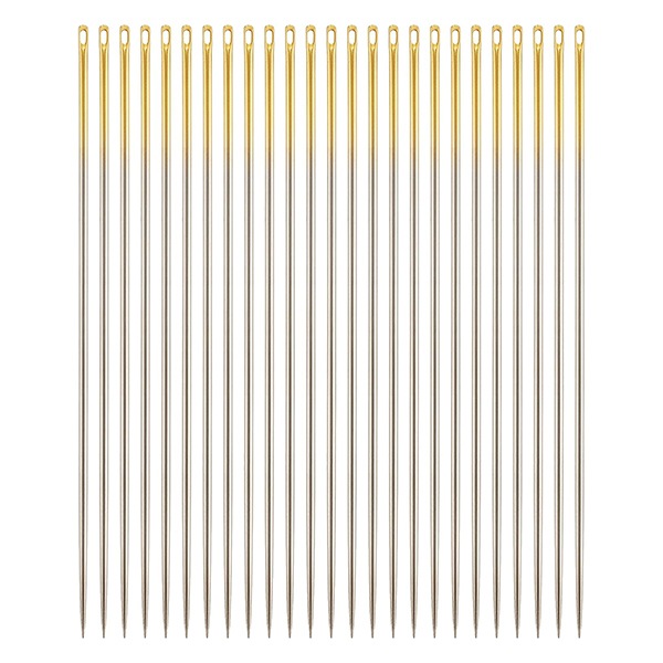 Hand sewing needle "N-gold ear needle large (long) 12-201" Clover