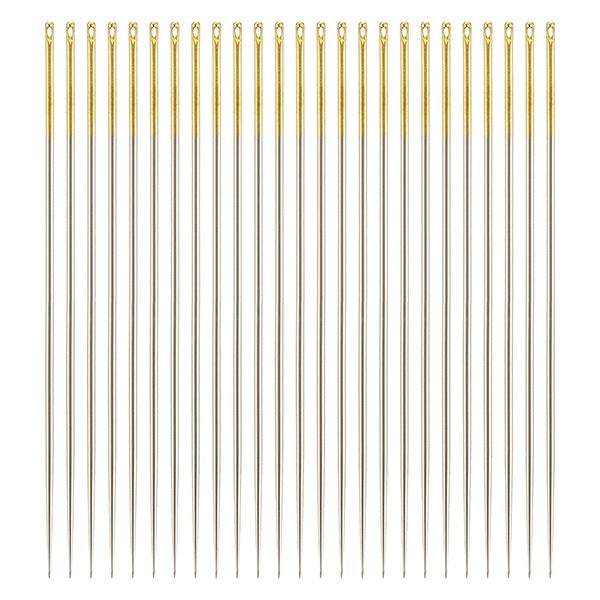 Handnähnadel "N-Gold-Ohrnadelskulptur 12-208" Clover