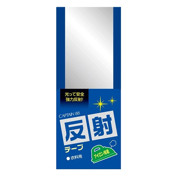 Adhesive tape "Reflective tape width 3cm x 35cm Ilon Adhesive" CAPTAIN88 Captain