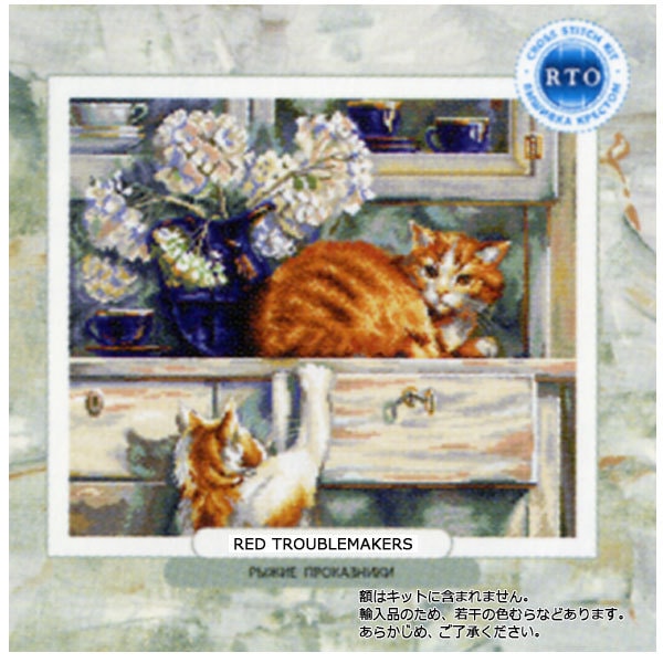 ImportationKit de broderie "RTO ImportationKit de broderie Red Trouble Maker M482"