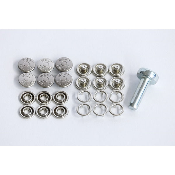 버튼 "청바지 후크 버튼 12mm 26-569" Clover