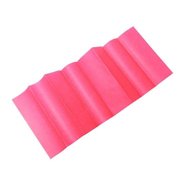 ورق تحديد الحرف اليدوية ``نسخة البرسيم من النوع الشفاف على الوجهين باللون الأحمر 24-132'' Clover