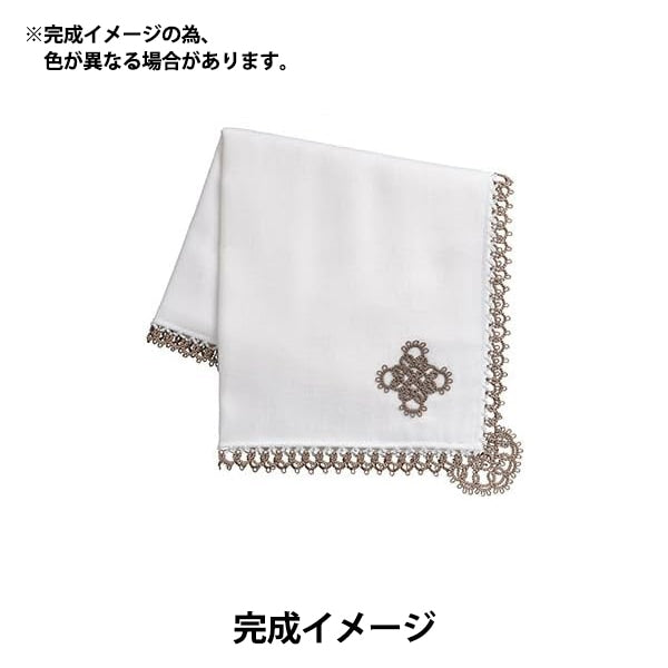 Tatting кружево набор "Sepia Motif Tatting Partkerchief AK-41" Olympus