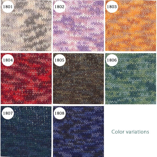 Frühling / SommerGarn "Ski Adessa (Ski Adessa) 1805 Nein