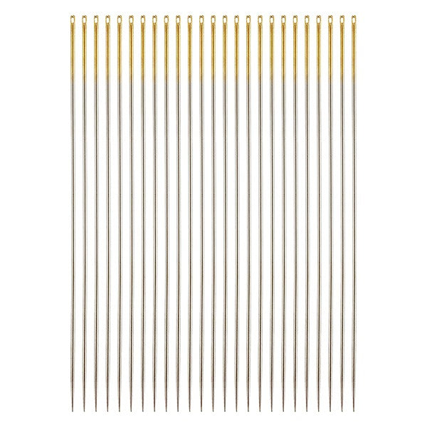 Hand sewing needle "N-gold ear needle Kinu Urishime 12-216" Clover