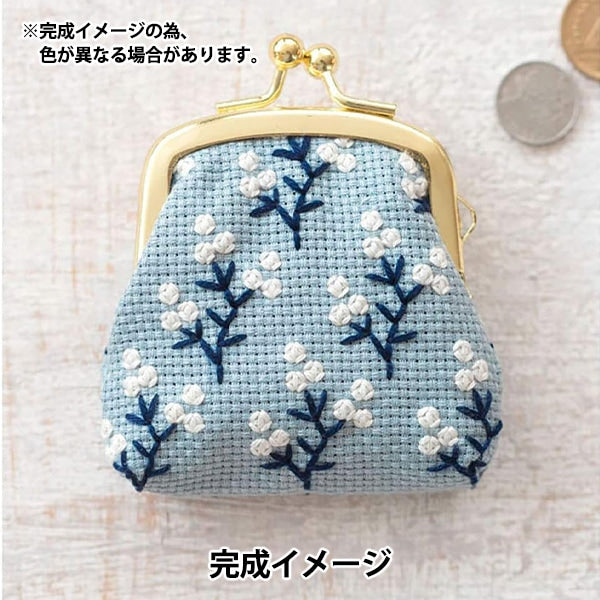Kit di ricamo "Small Nagagamaguchi COUNT Stitch May Flower No.2705" Lecien Lecien Cosmo Cosmo