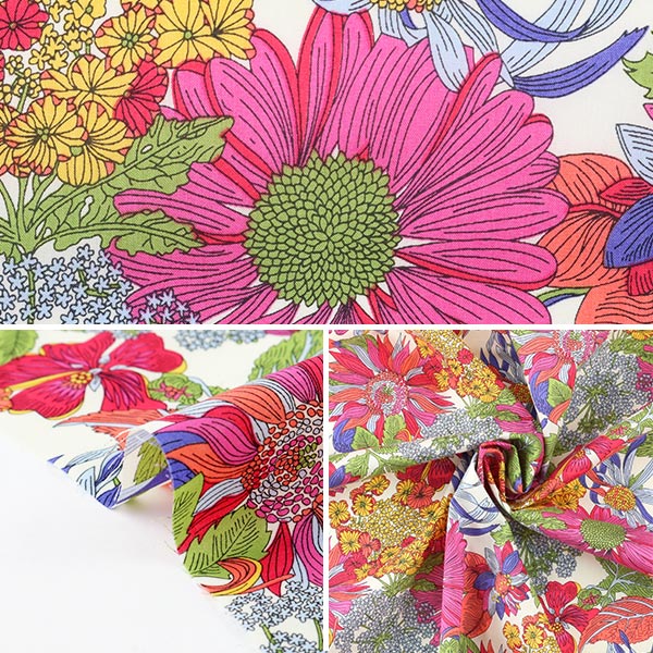 【数量5から】 生地 『LIBERTY リバティプリント タナローン アンジェリカガーラ 3631034-BE』 Liberty Japan リバティジャパン