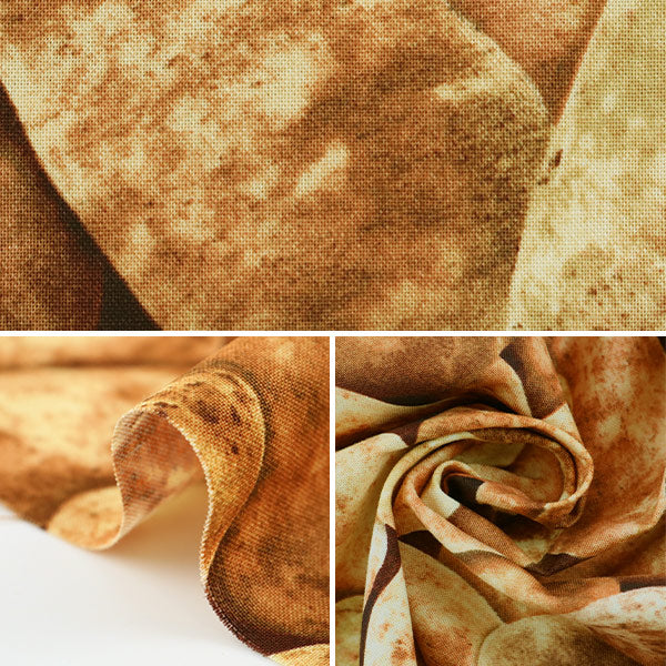 【数量5から】 生地 『インクジェットプリント ジャガイモ』 USAコットン