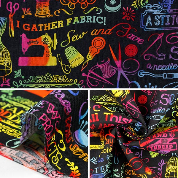 【数量5から】 生地 『インクジェットプリント ソーイング GAIL-C7789』 USAコットン