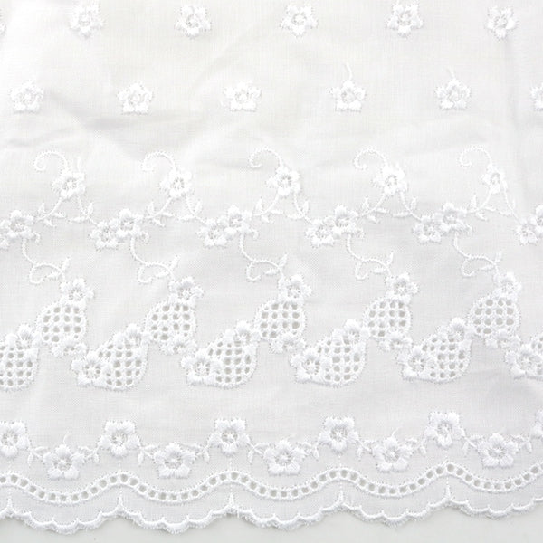 【数量5から】 レースリボンテープ 『綿レース 幅約17cm 広幅 OK8838-1』