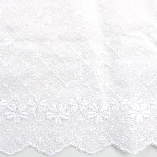 【数量5から】 レースリボンテープ 『綿レース 幅約14cm 広幅 OK11518-1』