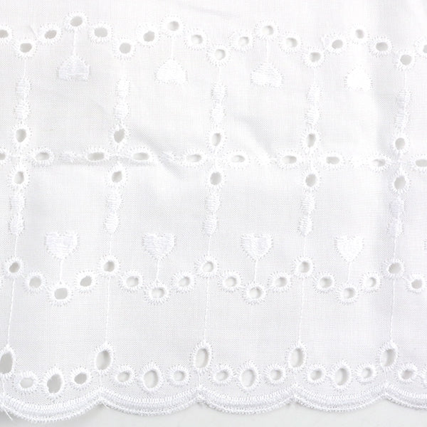 【数量5から】 レースリボンテープ 『綿レース 幅約14cm 広幅 OK13892-1』