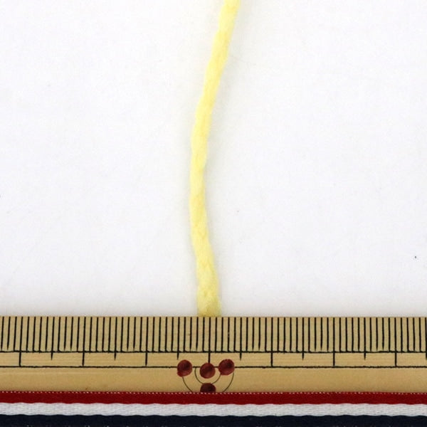 الحرف اليدويةحبل مرن "خيط استريتش 3م تقريبا عبوة رقم 3670 لون أصفر"