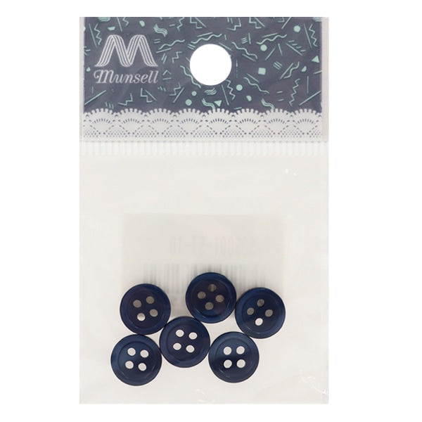 按钮“衬衫按钮4孔10mm 6件57颜色PVSO9001-57-10”