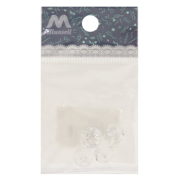 按鈕“上衣鈕扣10mm 4件無色PIF002-000-10”