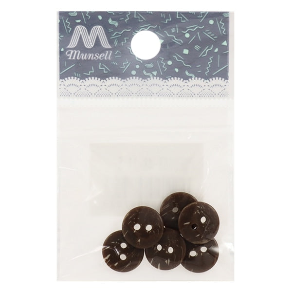 按鈕“類似Calley的襯衫按鈕兩個孔11.5mm 6 18顏色PSE2668-48-11”